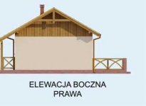 Elewacja projektu RIOBAMBA dom letniskowy - 4