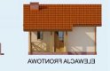 Projekt domu letniskowego RIOBAMBA dom letniskowy - elewacja 1