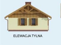 Elewacja projektu PALPALA dom letniskowy - 3