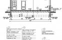 Projekt domu letniskowego PALPALA dom letniskowy - przekrój 1