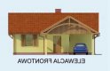 Projekt domu letniskowego MALABO dom letniskowy - elewacja 1