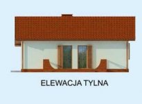 Elewacja projektu LA PALMA dom letniskowy - 3