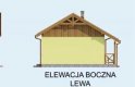 Projekt domu letniskowego FLORENCJA dom letniskowy - elewacja 2