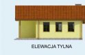 Projekt domu letniskowego FLORENCJA - elewacja 3