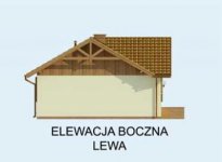 Elewacja projektu BOGOTA dom letniskowy - 2