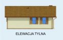 Projekt domu letniskowego BOGOTA dom letniskowy - elewacja 3