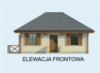 Elewacja projektu BAYAMO dom letniskowy - 1