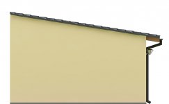 Elewacja projektu G109 - Budynek gospodarczy - 2
