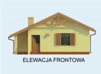 Elewacja projektu BAMAKO dom letniskowy - 1