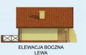 Projekt domu letniskowego BAMAKO dom letniskowy - elewacja 2