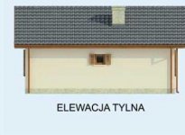 Elewacja projektu HAWANA dom letniskowy - 3