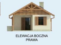 Elewacja projektu HAWANA dom letniskowy - 4