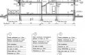 Projekt domu dwurodzinnego MERLO dom dwurodzinny - przekrój 2