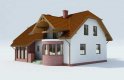 Projekt domu dwurodzinnego MERLO dom dwurodzinny - wizualizacja 2