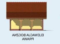 Elewacja projektu G65 - 4 - wersja lustrzana