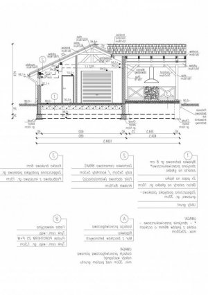 Przekrój projektu G53 w wersji lustrzanej