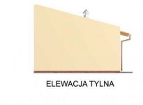 Elewacja projektu G45 budynek gospodarczy - 3