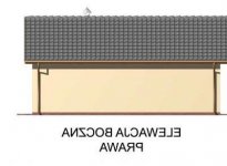 Elewacja projektu G43 - 4 - wersja lustrzana