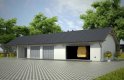 Projekt domu energooszczędnego G73 - Budynek garażowo - gospodarczy - wizualizacja 0