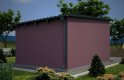 Projekt domu energooszczędnego G81 - Budynek garażowy - wizualizacja 1