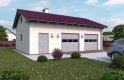 Projekt domu energooszczędnego G114 - Budynek garażowo - gospodarczy  - wizualizacja 0