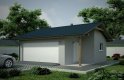 Projekt domu energooszczędnego G91 - Budynek garażowy - wizualizacja 0