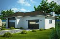 Projekt domu energooszczędnego G101 - Budynek garażowo - gospodarczy - wizualizacja 0