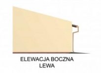 Elewacja projektu G26 projekt garażu - 2