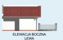 Projekt garażu G19 bliźniak (jeden segment), projekty garaży - elewacja 2