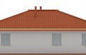 Projekt domu energooszczędnego G66 - Budynek garażowo - gospodarczy - elewacja 3