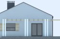 Projekt domu dwurodzinnego Nina - elewacja 3
