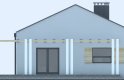 Projekt domu dwurodzinnego Nina - elewacja 3