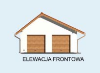 Elewacja projektu G1 - 1