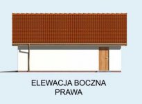 Elewacja projektu G1 - 4