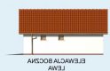 Projekt garażu G1 - elewacja 2