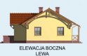 Projekt domu parterowego MARBELLA - elewacja 2