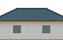 Projekt domu energooszczędnego G124 - Budynek garażowy - elewacja 4