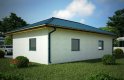 Projekt domu energooszczędnego G124 - Budynek garażowy - wizualizacja 1