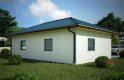 Projekt domu energooszczędnego G124 - Budynek garażowy - wizualizacja 1