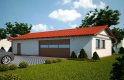 Projekt domu energooszczędnego G120 - Budynek garażowo - gospodarczy - wizualizacja 0