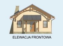 Elewacja projektu LA LORA dom letniskowy - 1