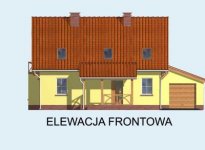 Elewacja projektu ATLANTA - 1