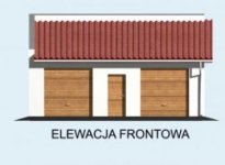 Elewacja projektu G15 - 1