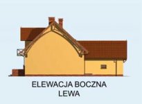 Elewacja projektu TOSKANIA (zabudowa szeregowa) - 2