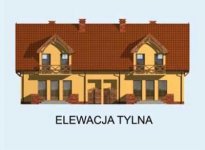 Elewacja projektu TOSKANIA (zabudowa szeregowa) - 3