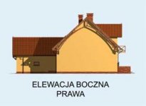 Elewacja projektu TOSKANIA (zabudowa szeregowa) - 4