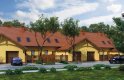Projekt domu szeregowego TOSKANIA (zabudowa szeregowa) - wizualizacja 0