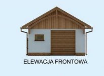 Elewacja projektu G170 - 1