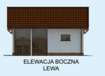 Elewacja projektu G170 - 2