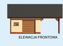 Elewacja projektu G176 - 1